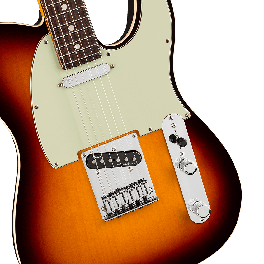 Fender American Ultra Telecaster Gülağacı Klavye Ultraburst Elektro Gitar