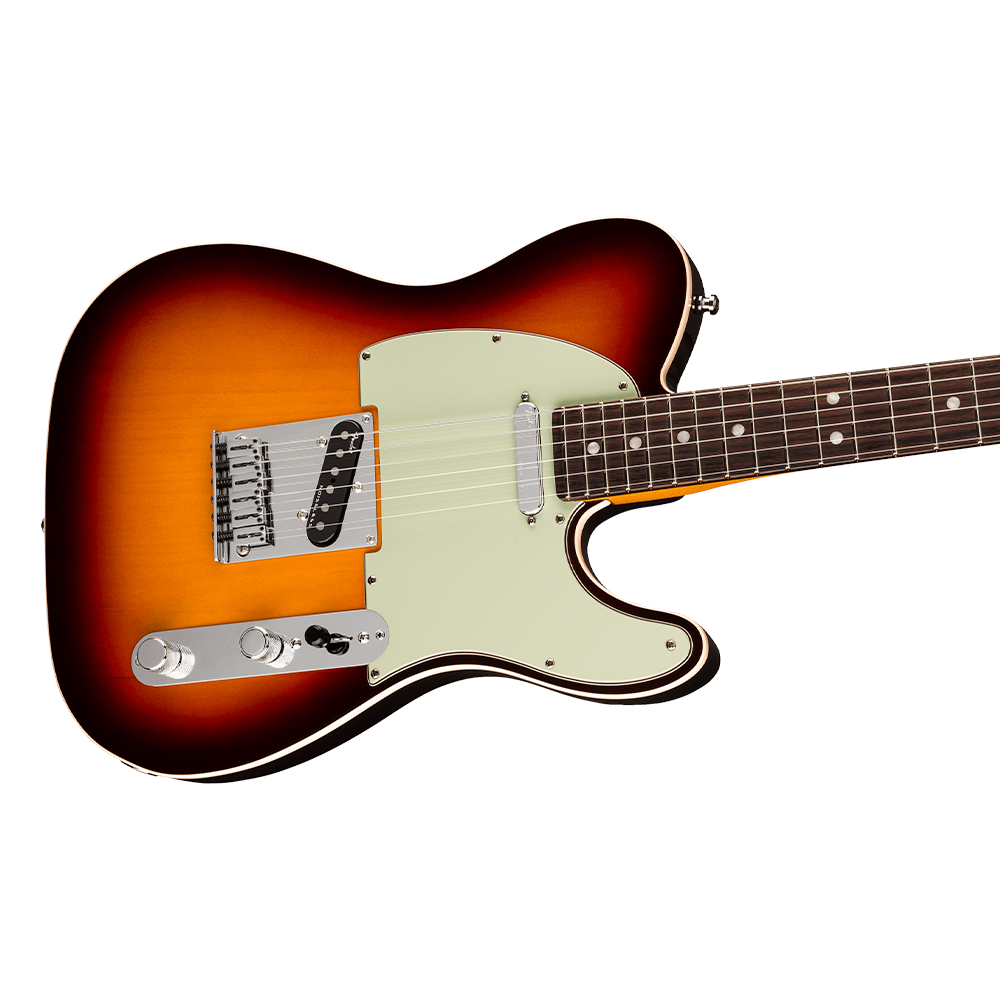 Fender American Ultra Telecaster Gülağacı Klavye Ultraburst Elektro Gitar