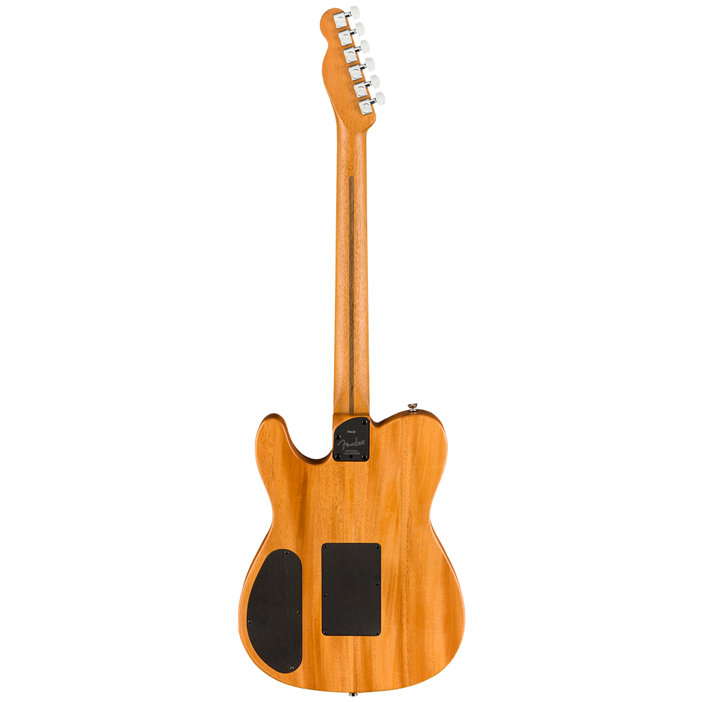 Fender American Acoustasonic Telecaster Abanoz Klavye Surf Green Elektro Akustik Gitar
