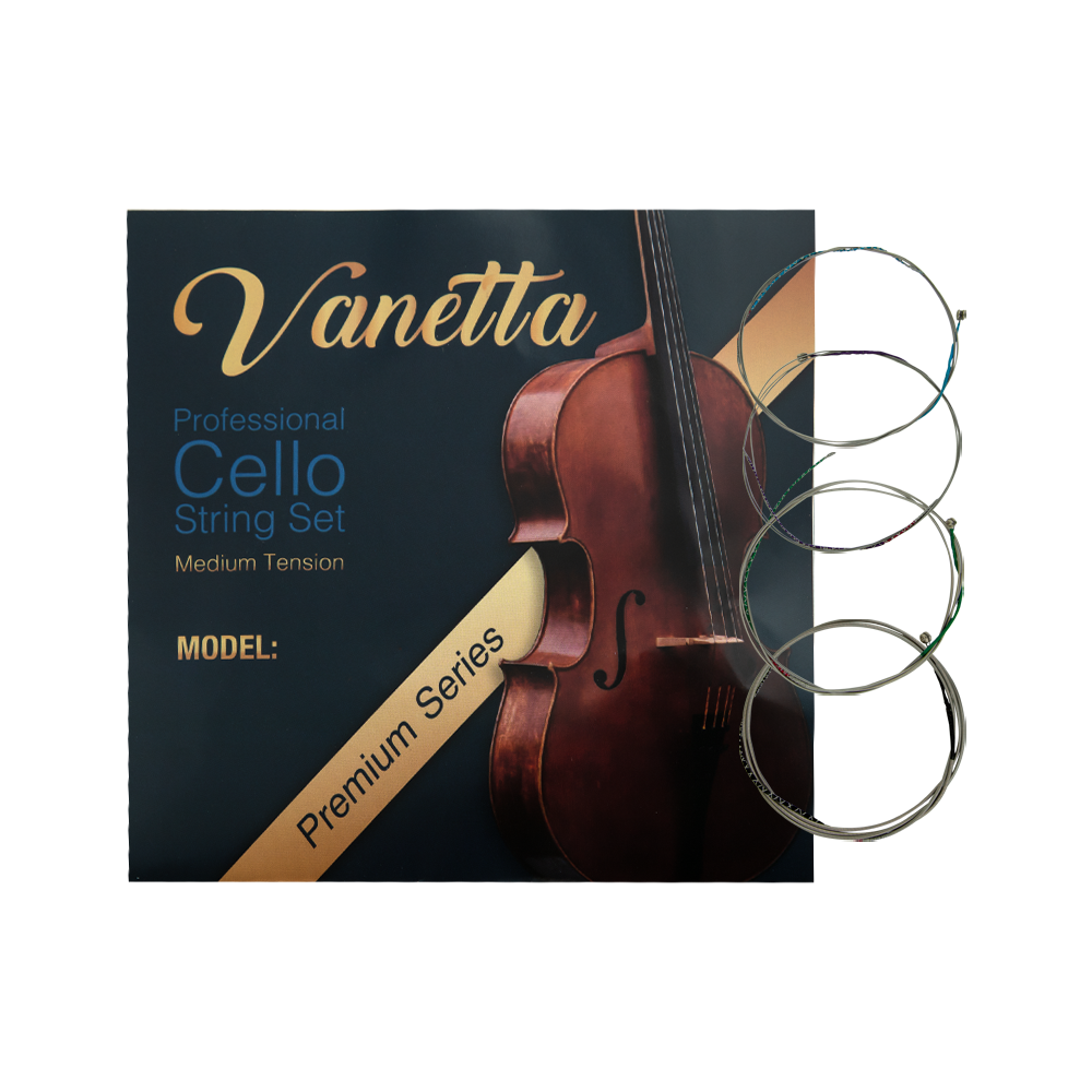 VANETTA VNT-112 Profesyonel Çello Takım Tel