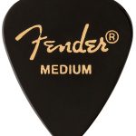 Fender 351 Shape Premium Picks Medium Siyah (12'li Paket) Pena