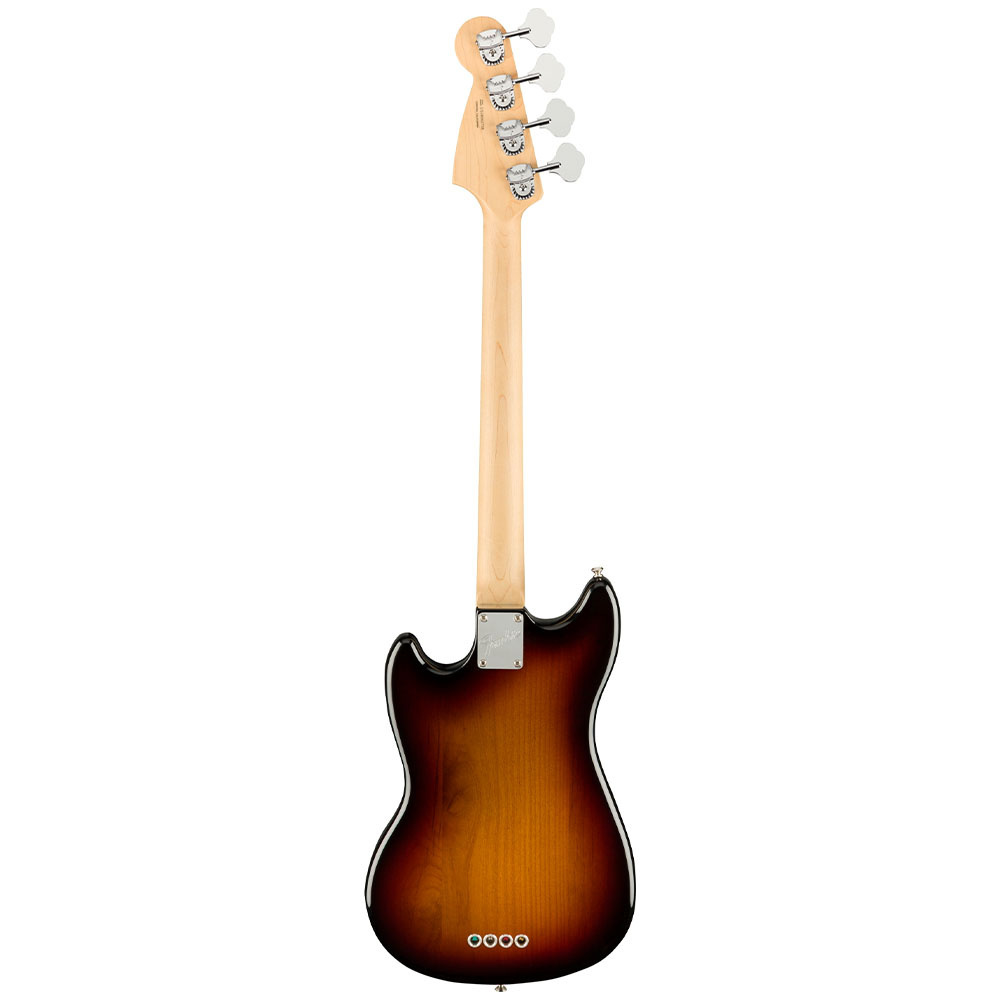 Fender American Performer Mustang Bass Gülağacı Klavye 3 Tone Sunburst Bas Gitar