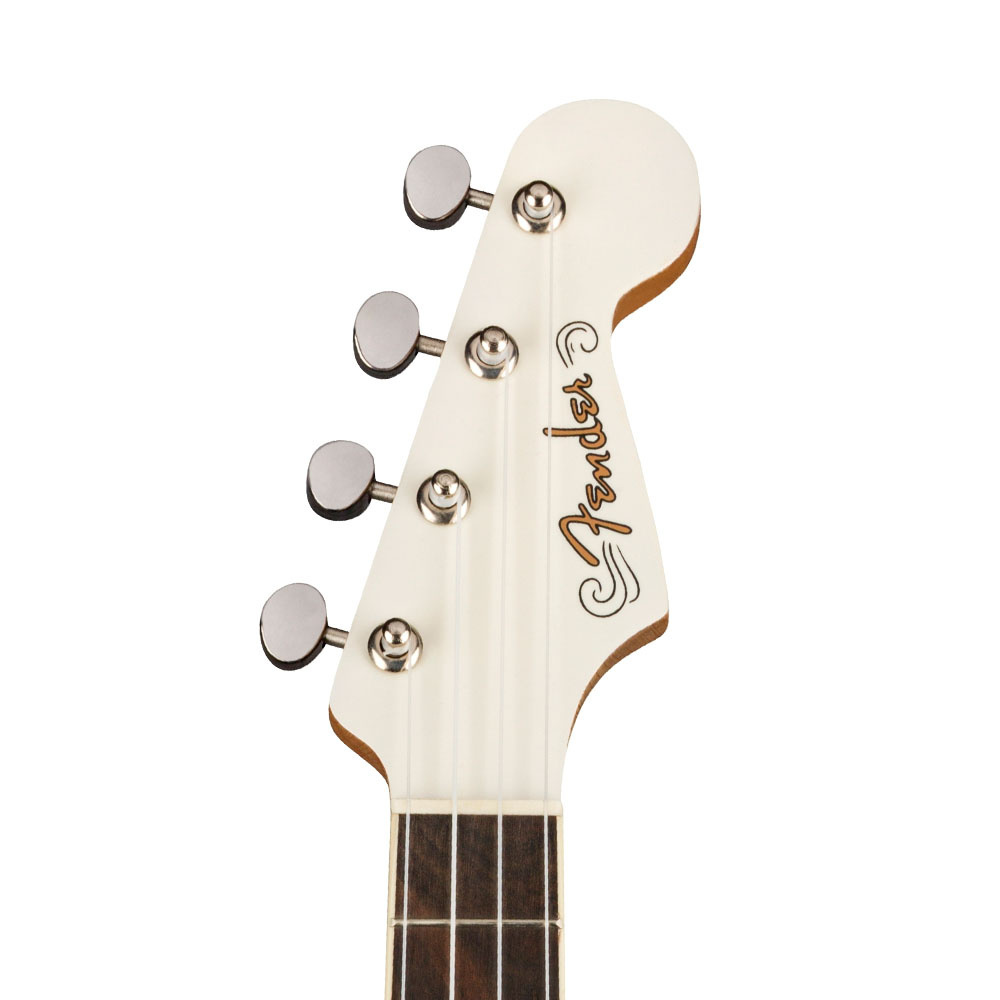 Fender Fullerton Jazzmaster Olympic White Ukulele