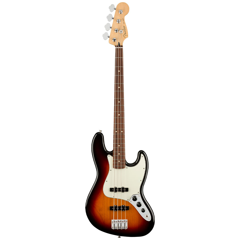 Fender Player Jazz Bass Pau Ferro Klavye 3 Tone Sunburst Bas Gitar
