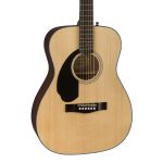 Fender CC-60S Concert LH Ceviz Klavye Natural Solak Akustik Gitar