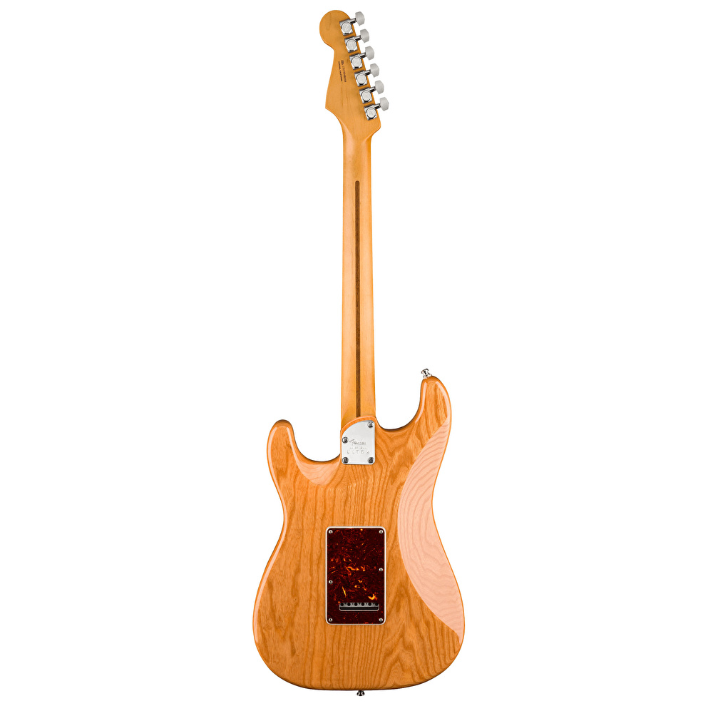 Fender American Ultra Stratocaster HSS Gülağacı Klavye Aged Natural Elektro Gitar
