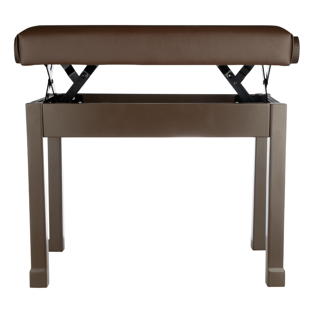 KOZMOS KPB-120MH / Ayarlı Piyano Taburesi (Kahverengi)