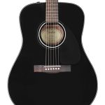 Fender CD-60 Dreadnaught Ceviz Klavye Black Akustik Gitar