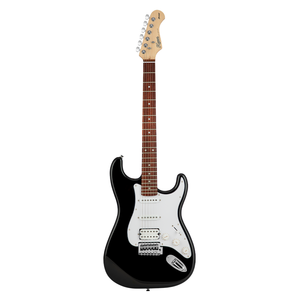 KOZMOS KGP-STG10HSS-BK Siyah Elektro Gitar + Kozmos 10W Amfi Başlangıç Paketi