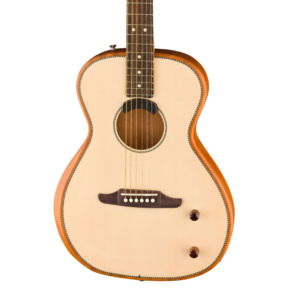 Fender Highway Serisi Parlor Gülağacı Klavye Natural Elektro Akustik Gitar