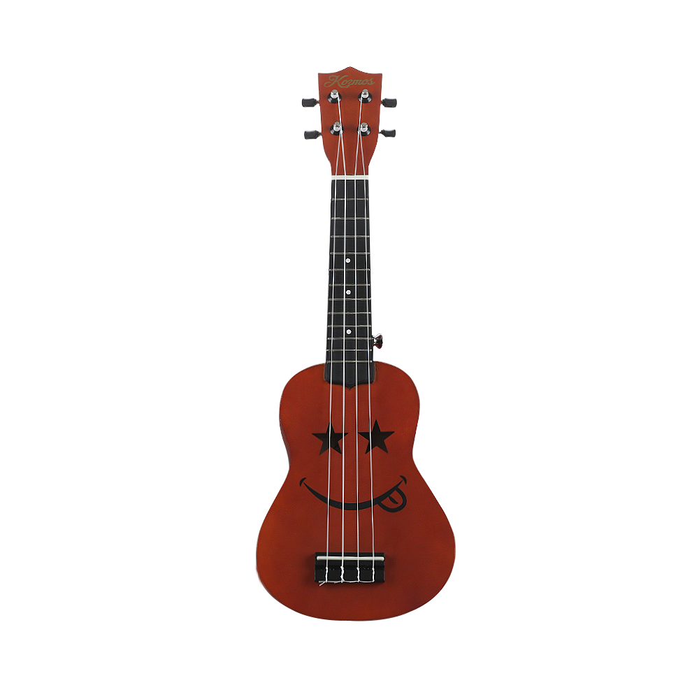 Kozmos KUK-101-NT / Emoji Soprano Ukulele Natural (Çantalı)