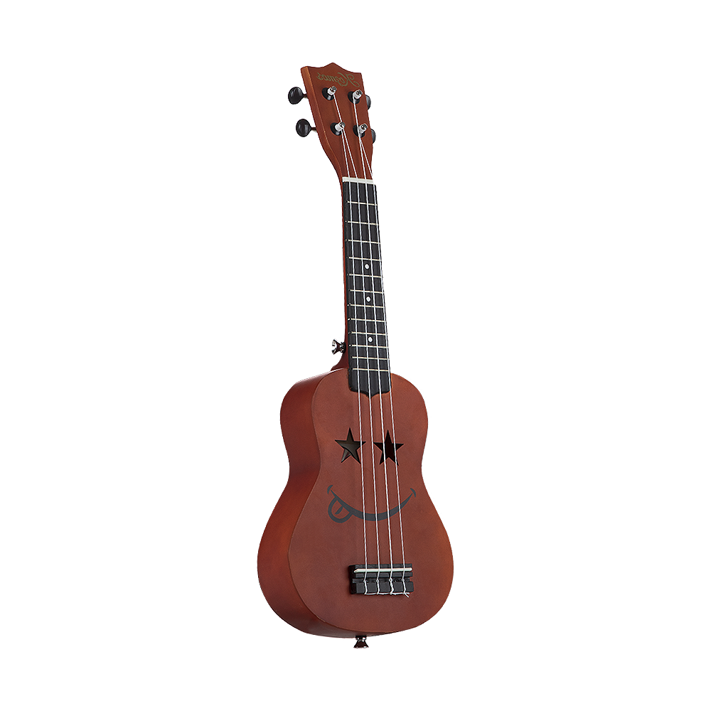 Kozmos KUK-101-NT / Emoji Soprano Ukulele Natural (Çantalı)