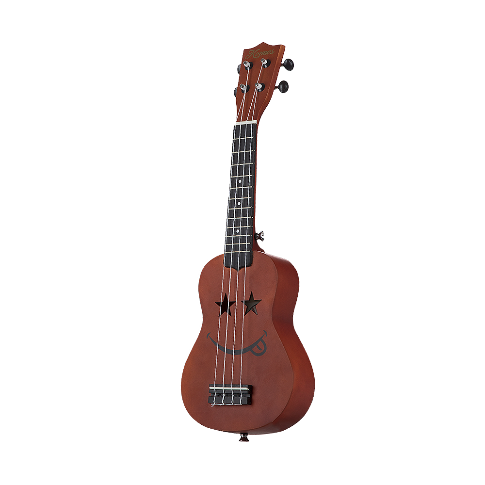 Kozmos KUK-101-NT / Emoji Soprano Ukulele Natural (Çantalı)