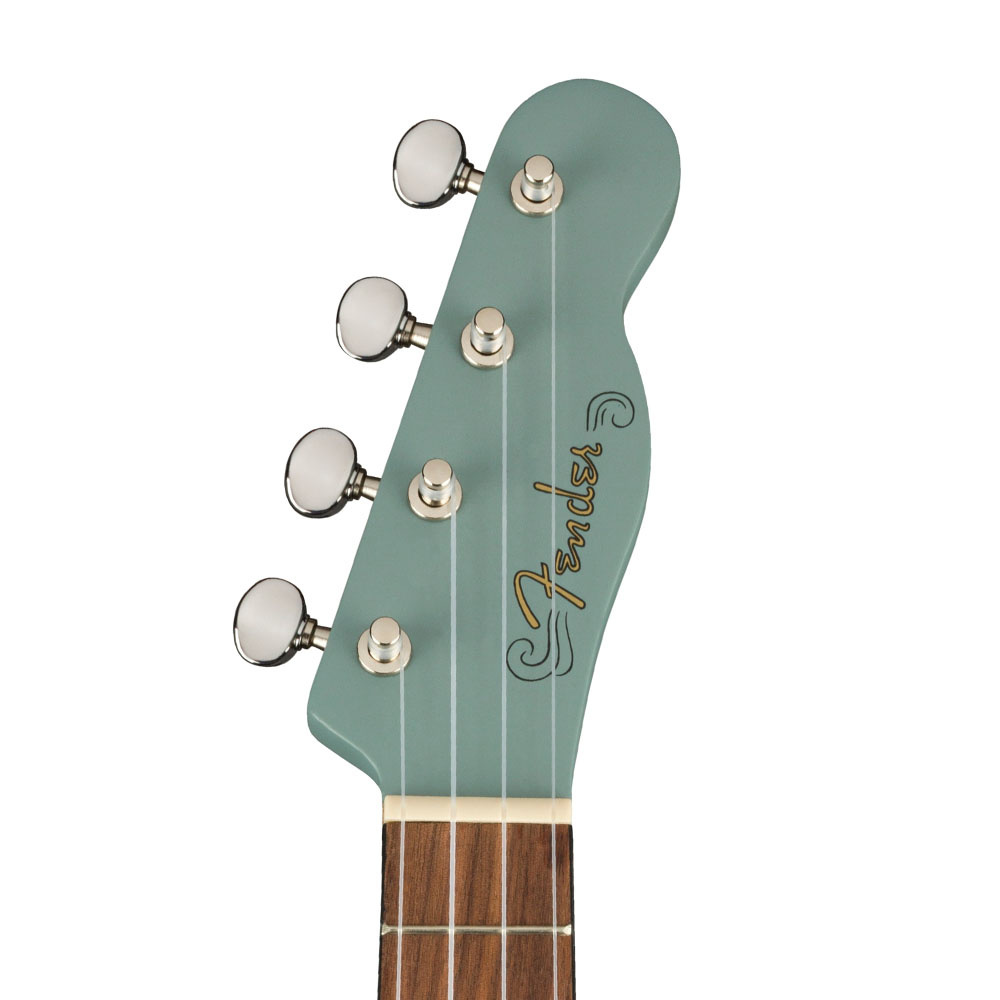Fender FSR Venice Soprano Ukulele Ceviz Klavye Sonic Gray