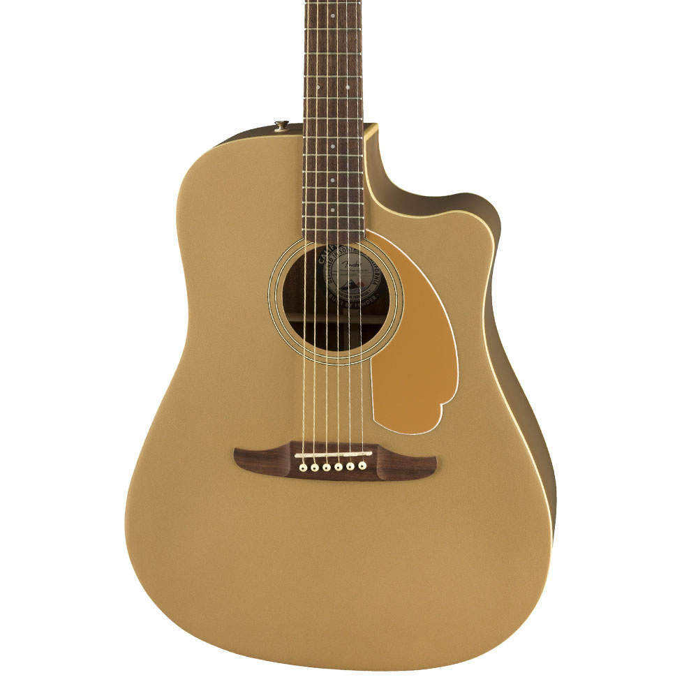 Fender Redondo Player Walnut Klavye Bronze Satin Elektro Akustik Gitar