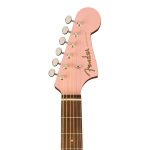 Fender FSR Newporter Player Ceviz Klavye Shell Pink Elektro Akustik Gitar
