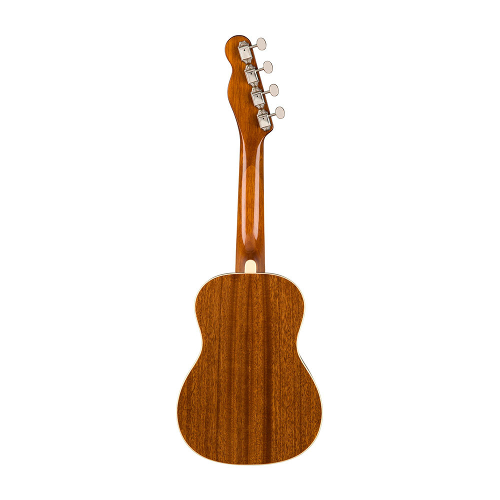 Fender Zuma Classic Ceviz Klavye Candy Apple Red Ukulele