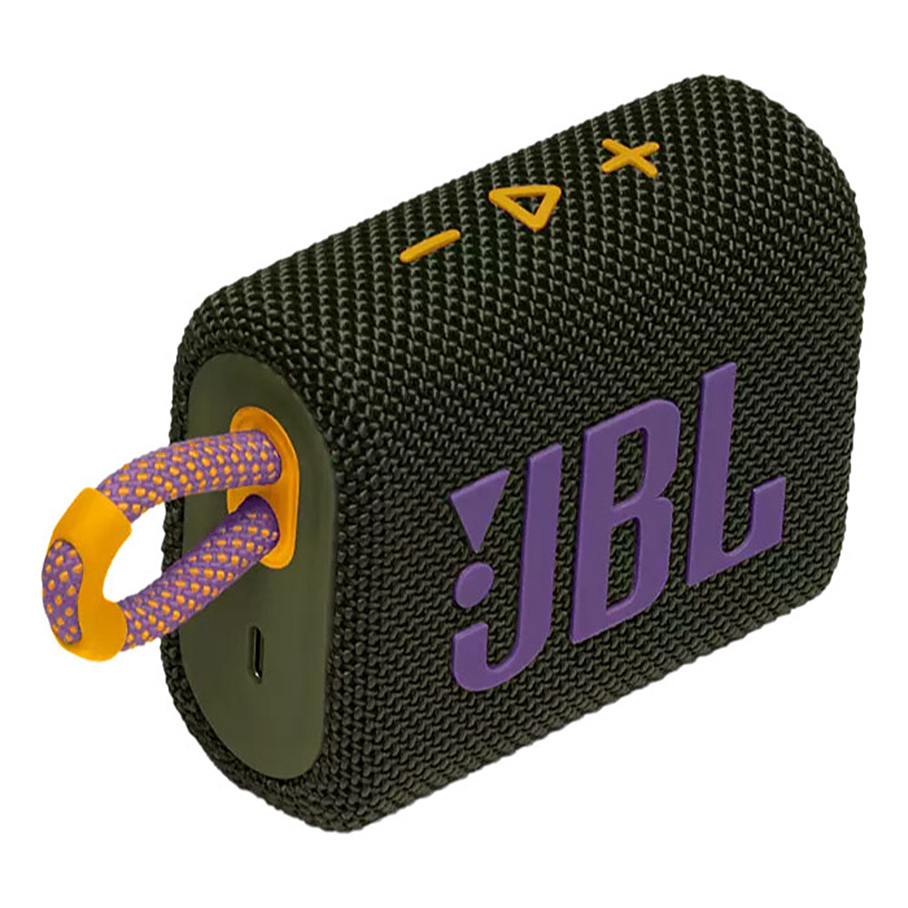 JBL Go3 Suya ve Toza Dayanıklı Yeşil Bluetooth Hoparlör