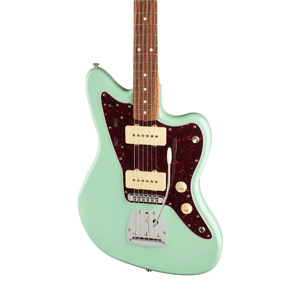 Fender Vintera '60s Jazzmaster Modified Pau Ferro Klavye Surf Green Elektro Gitar