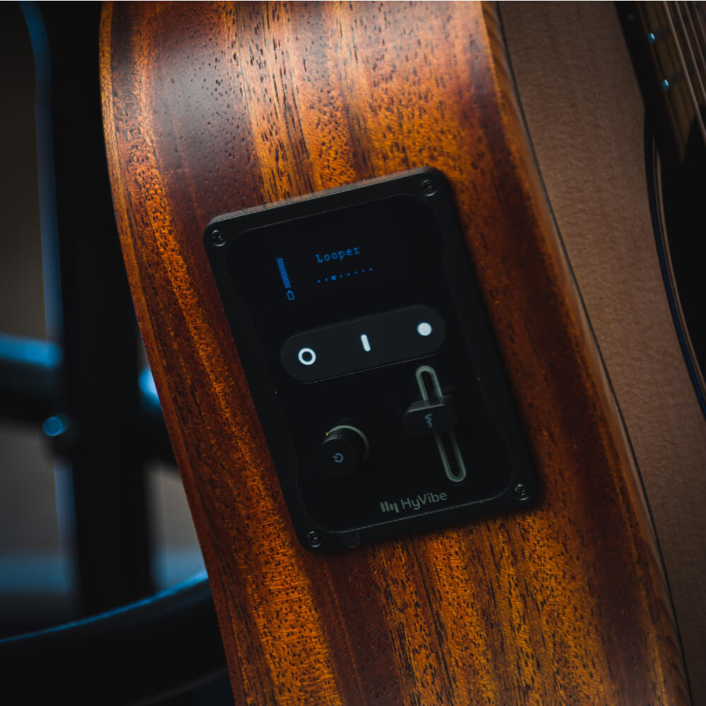 LAG GLH THV10DCE HyVibe Elektro Akustik Gitar