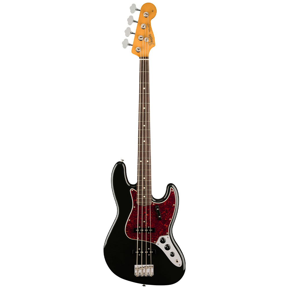 Fender Vintera II ’60s Jazz Bass Gülağacı Klavye Black Bas Gitar