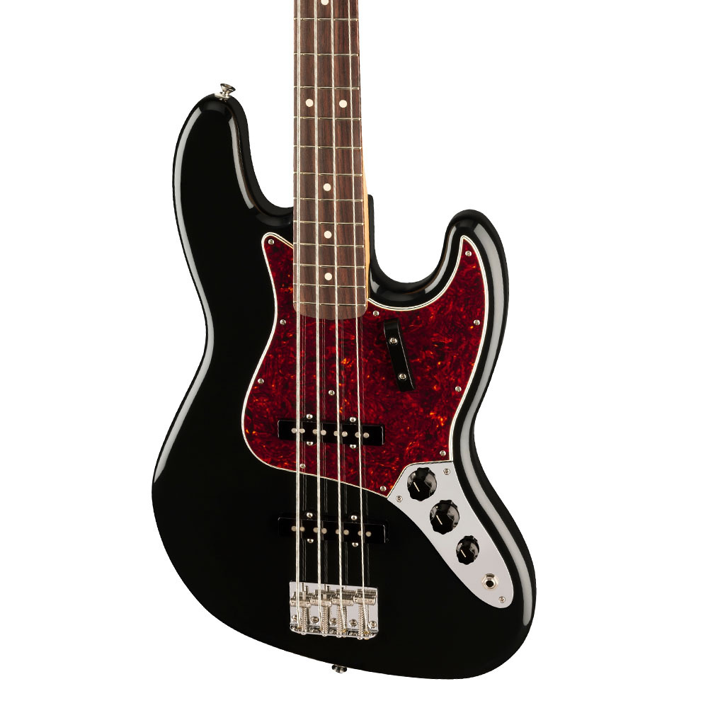 Fender Vintera II '60s Jazz Bass Gülağacı Klavye Black Bas Gitar