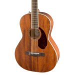 Fender PM-2 Parlor All Mahogany Ovangkol Klavye NAT Elektro Akustik Gitar