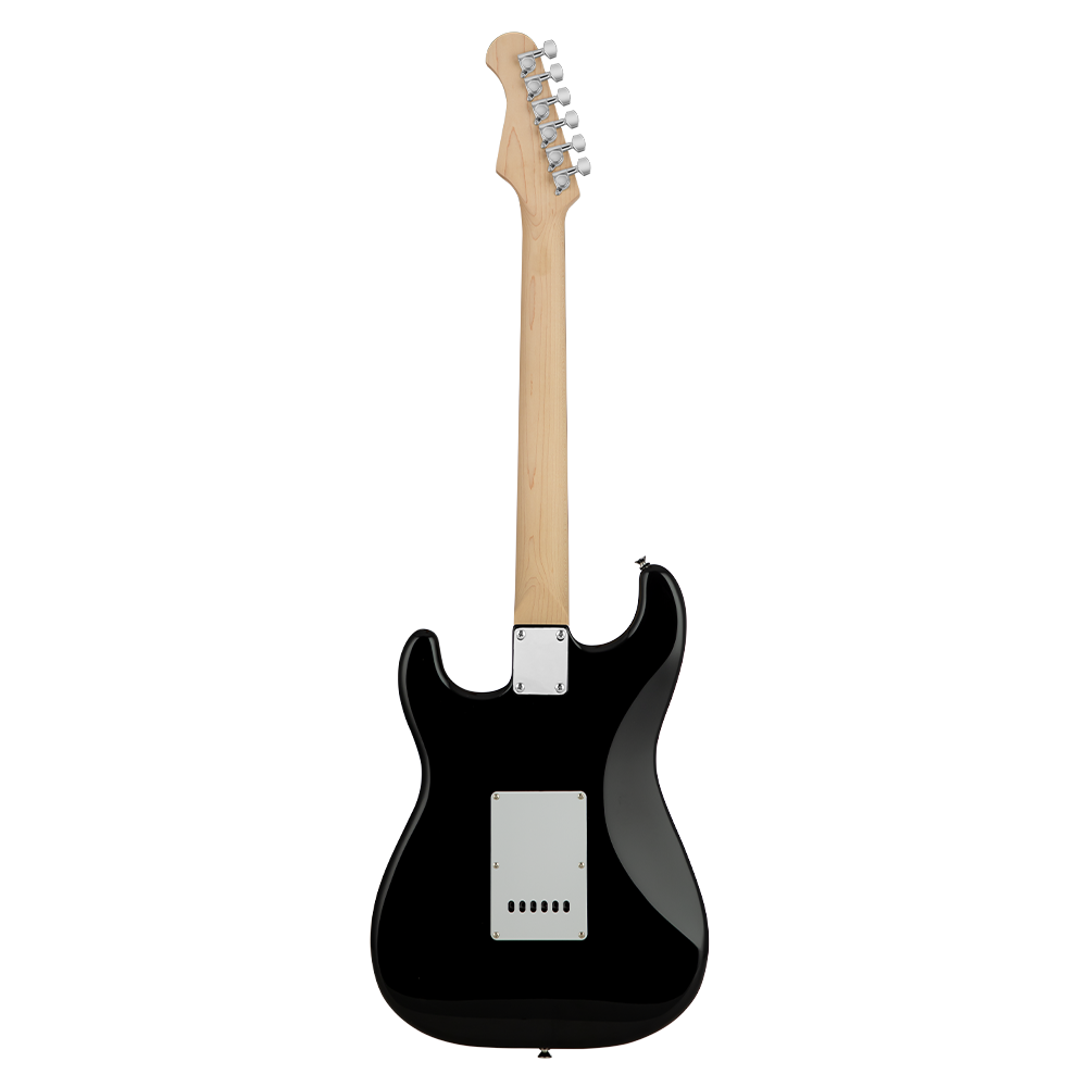 KOZMOS KGP-STG20HSS-BK Siyah Elektro Gitar + UNIQUE-MINI-BK 10W Amfi Başlangıç Paketi