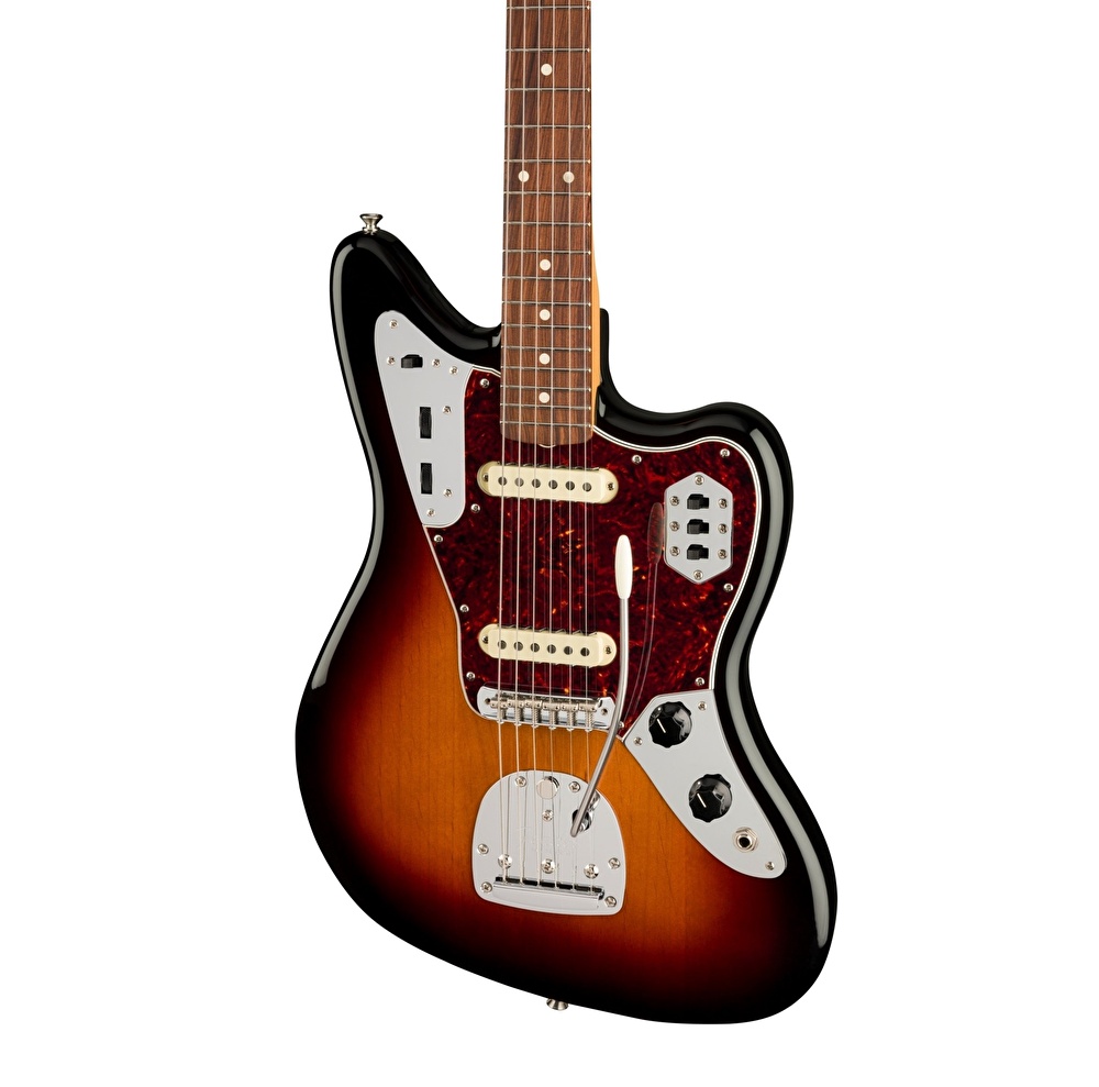 Fender Vintera '60s Jaguar Pau Ferro Klavye 3-Color Sunburst Elektro Gitar
