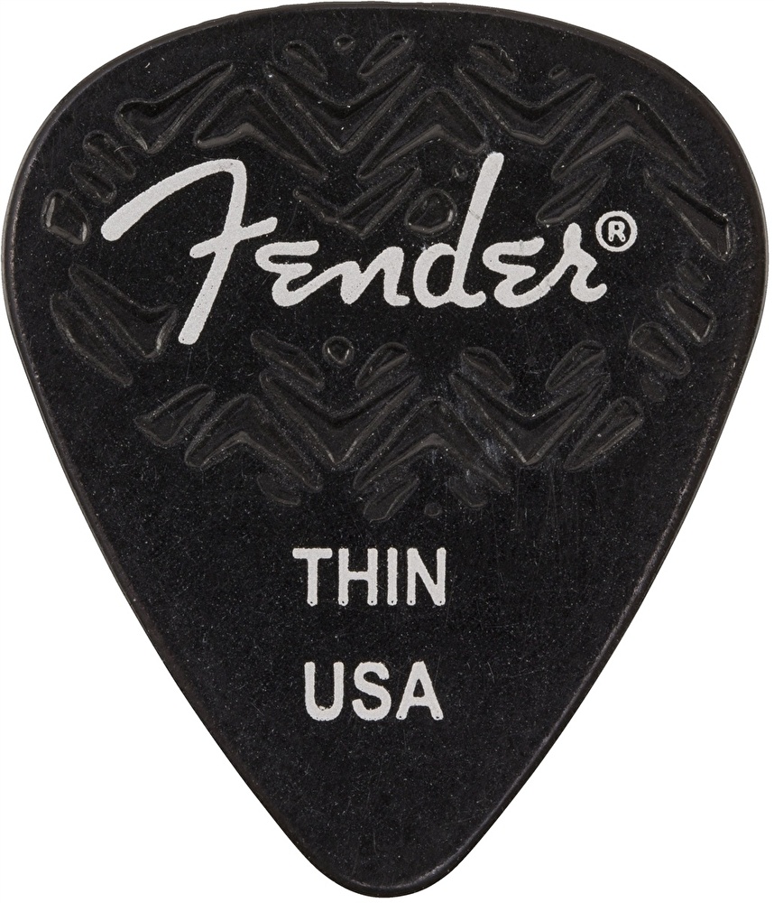 Fender Siyah 351 Shape Thin (6’lı Paket)