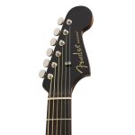 Fender Redondo Player Ceviz Klavye Jetty Black Elektro Akustik Gitar