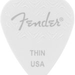 Fender Beyaz 351 Shape Thin (6'lı Paket)