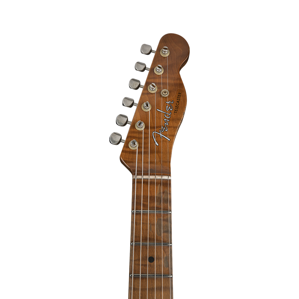 Fender Custom Shop S20 Limited Edition 1955 Telecaster Journeyman Relic Super Faded Nocaster Blonde Elektro Gitar