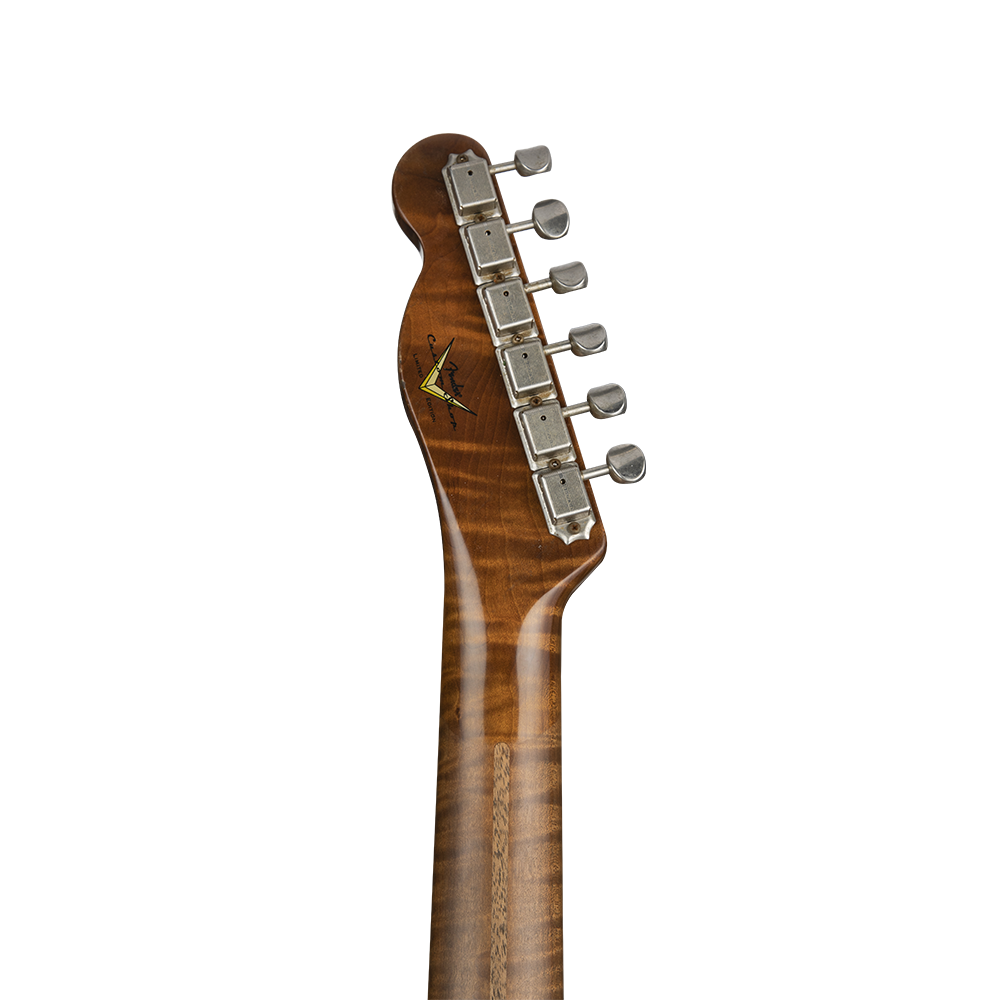Fender Custom Shop S20 Limited Edition 1955 Telecaster Journeyman Relic Super Faded Nocaster Blonde Elektro Gitar