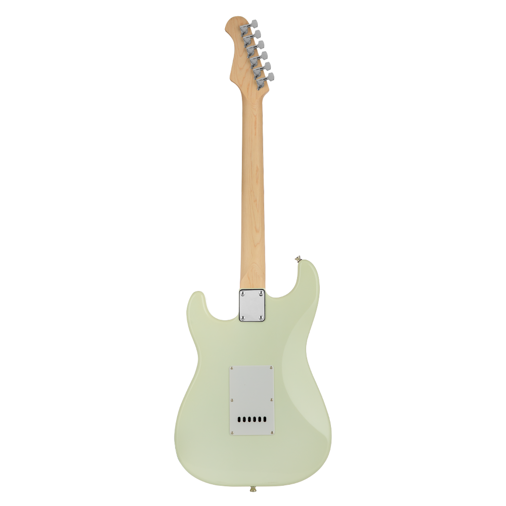 KOZMOS KGP-STG20HSS-OWH Beyaz Elektro Gitar + UNIQUE-MINI-BK 10W Amfi Başlangıç Paketi