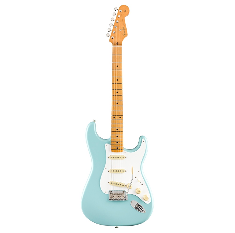 Fender VINTERA 50S Stratocaster Modified Akçaağaç Klavye Daphne Blue Elektro Gitar