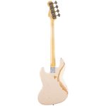 Fender Flea Jazz Bass Gülağacı Klavye Road Worn Shell Pink Bas Gitar