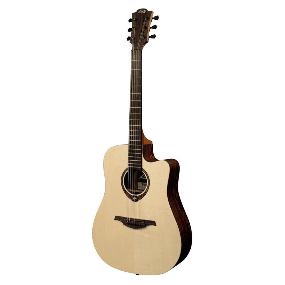LAG GLA T318DCE – Tramontane 318 Dreadnought Cutaway Elektro Akustik Gitar