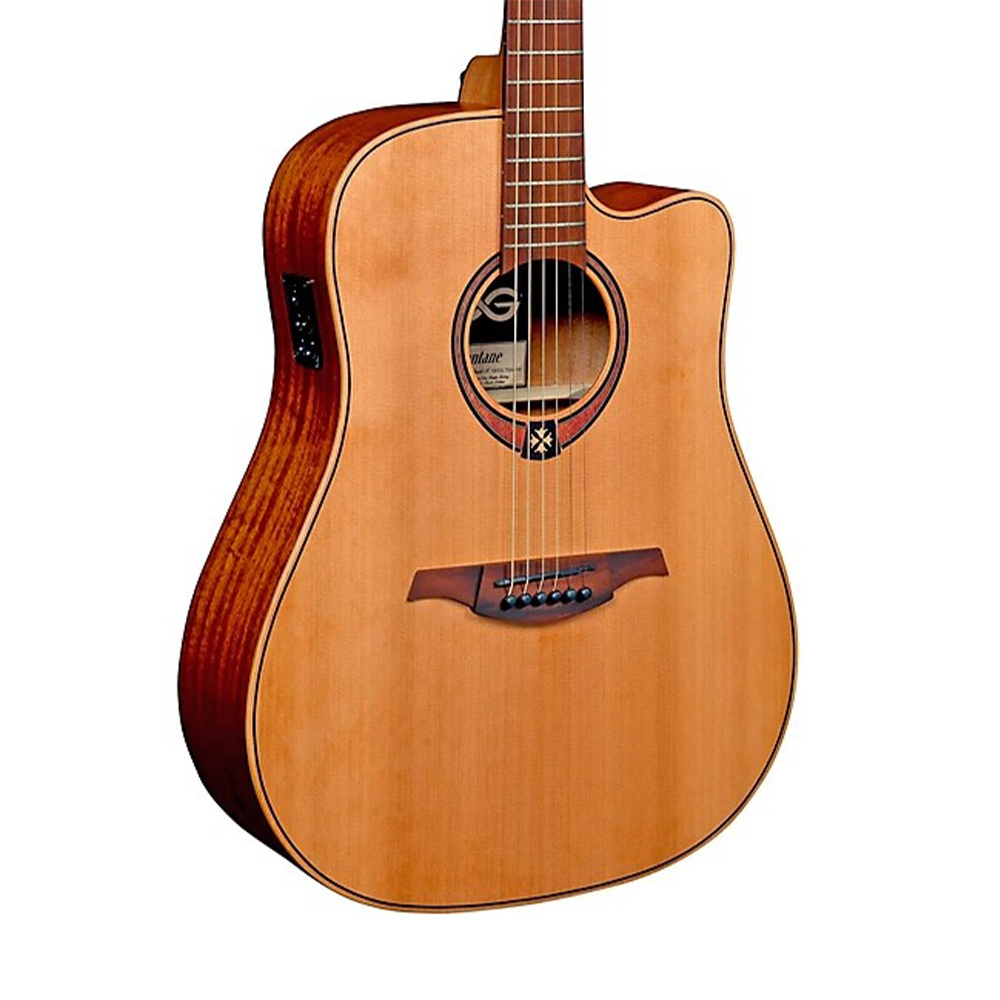 LAG GLA T170DCE Dreadnought Elektro Akustik Gitar