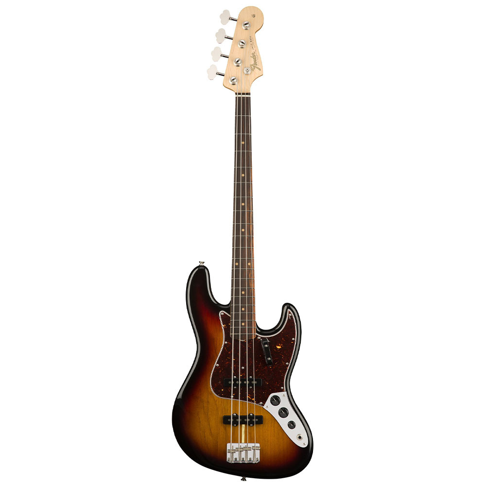 Fender American Original ’60s Jazz Bass® Gülağacı Klavye 3-Color Sunburst Bas Gitar