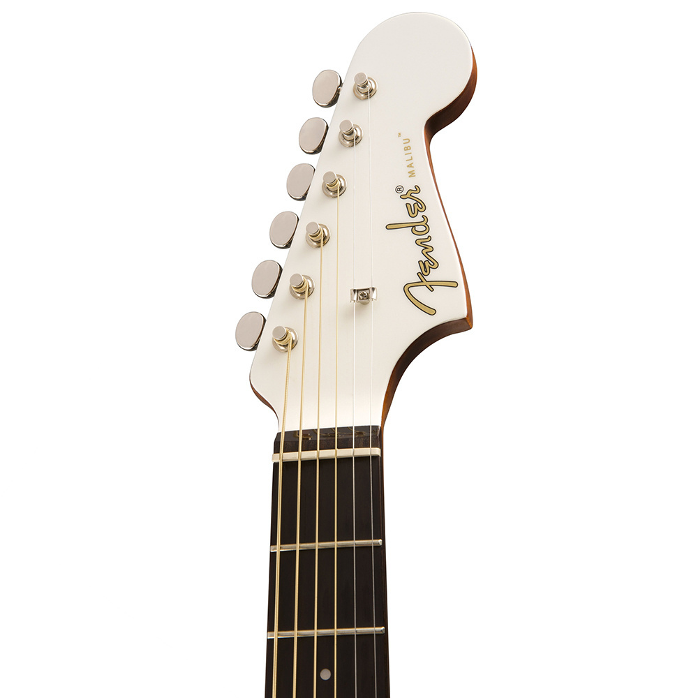 Fender Malibu Player Ceviz Klavye Arctic Gold Elektro Akustik Gitar