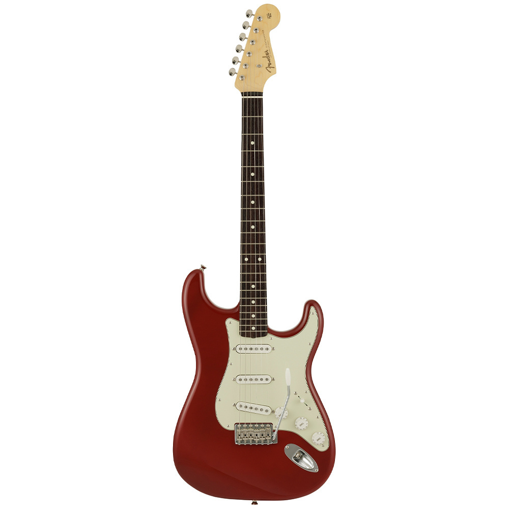 Fender 2023 Collection Made in Japan Traditional 60s Stratocaster Gülağacı Klavye Aged Dakota Red Elektro Gitar – GigBag Dahil