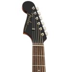 Fender Redondo Player Left Handed Ceviz Klavye Jetty Black Solak Elektro Akustik Gitar