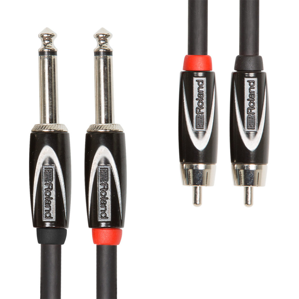ROLAND RCC-5-2R28 1.5M Bağlantı Kablosu DUAL RCA-1/4