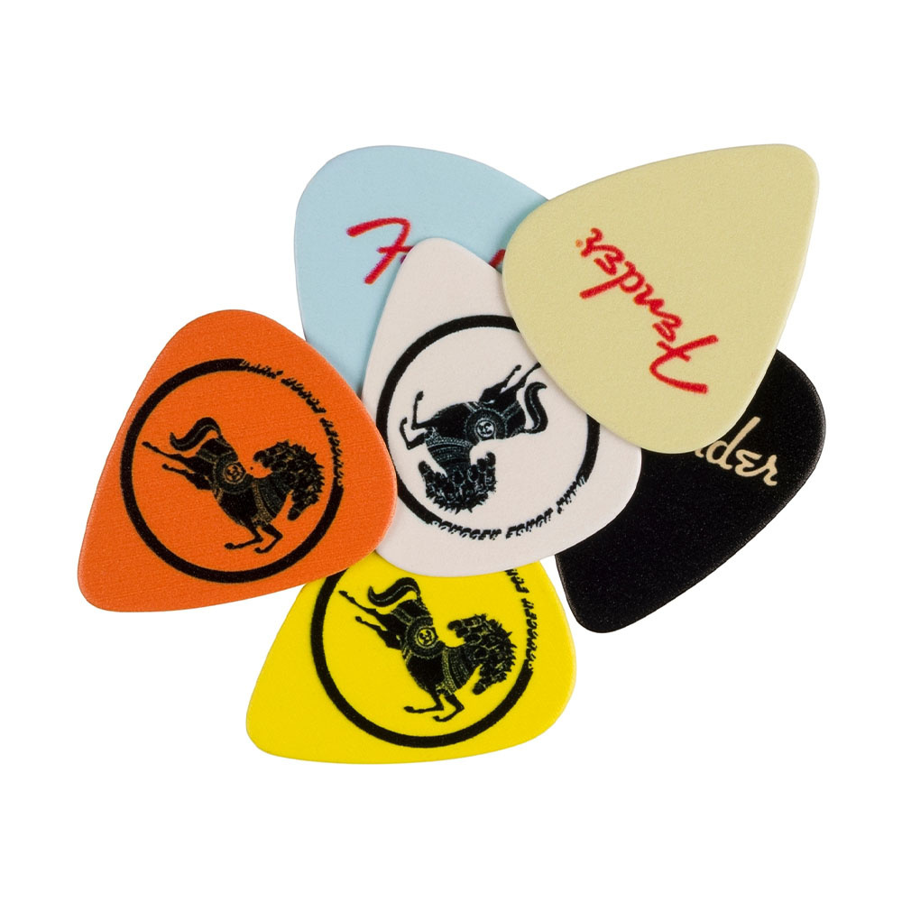 Fender George Harrison Dark Horse Pick Tin Med (6)