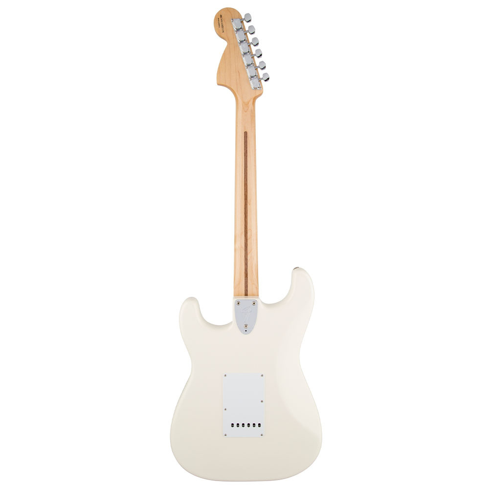Fender Ritchie Blackmore Stratocaster Scalloped Gülağacı Klavye Olympic White Elektro Gitar