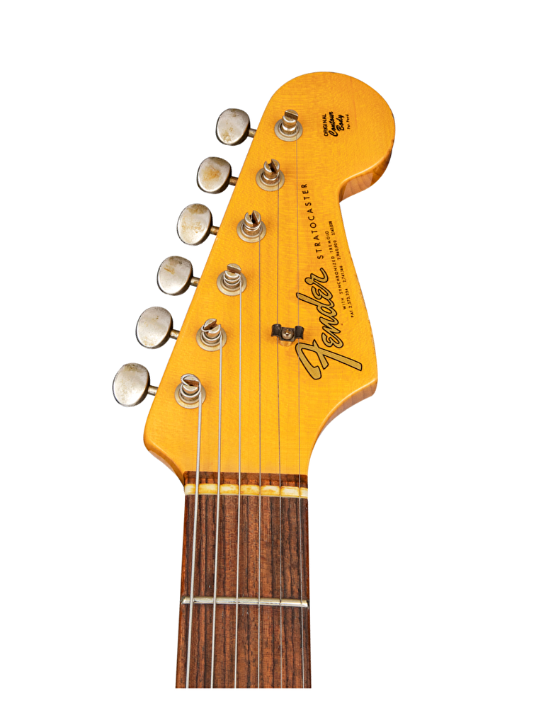 Fender Custom Shop 1965 Strat Relic Candy Apple Red Elektro Gitar