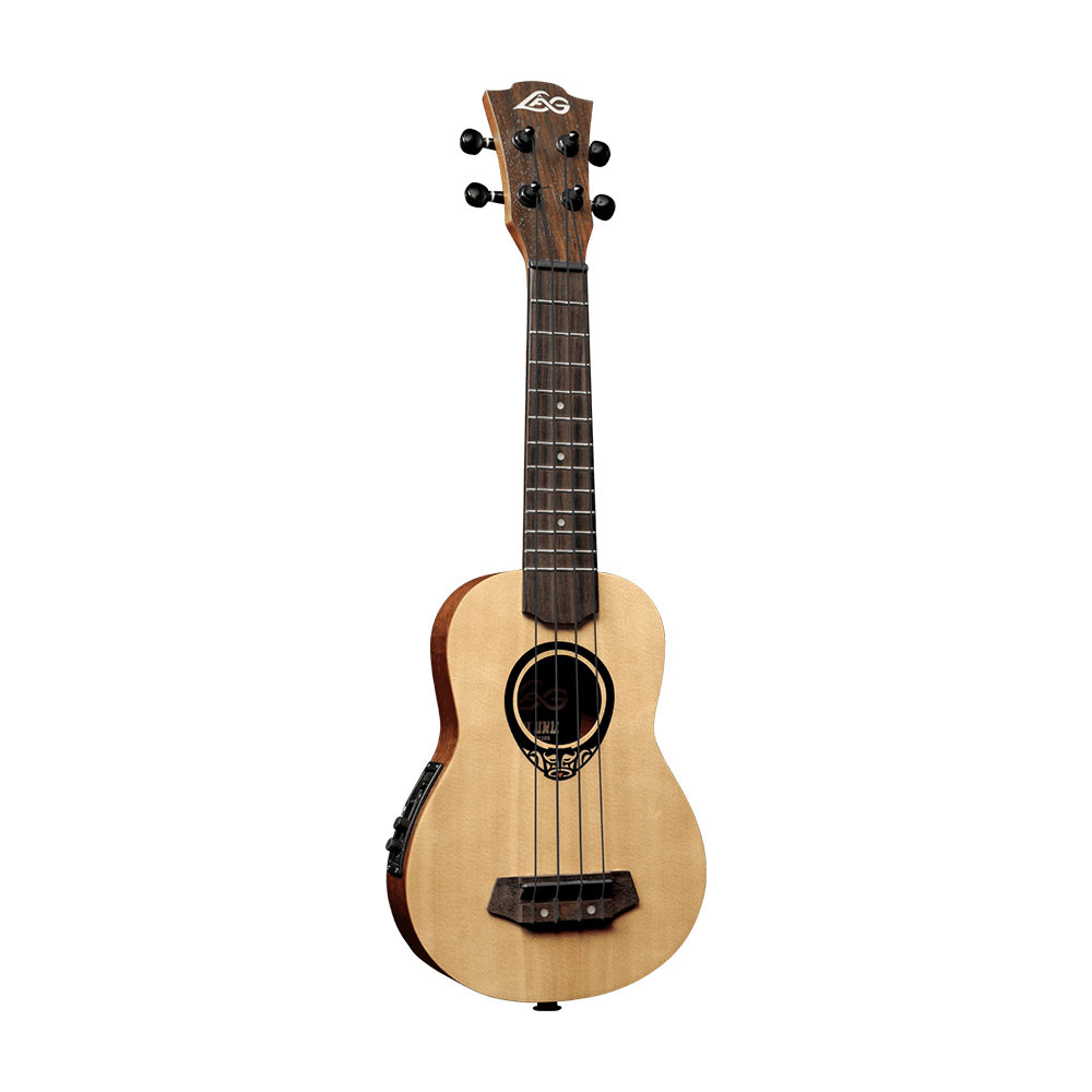 LAG GLU BABYTKU150SE Baby Natural Soprano Elektro Ukulele