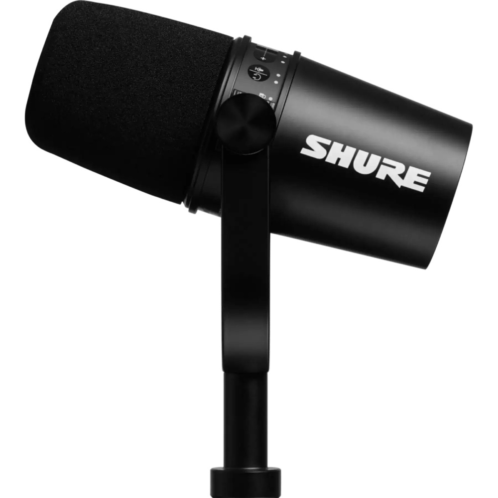 Shure MV7-K-BNDL XLR/USB Podcast Mikrofonu ve Stand Paketi