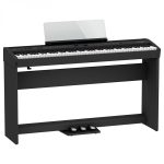 ROLAND FP-60X-BK Siyah Taşınabilir Dijital Piyano (Stand ve Pedal Ünitesi Dahil)